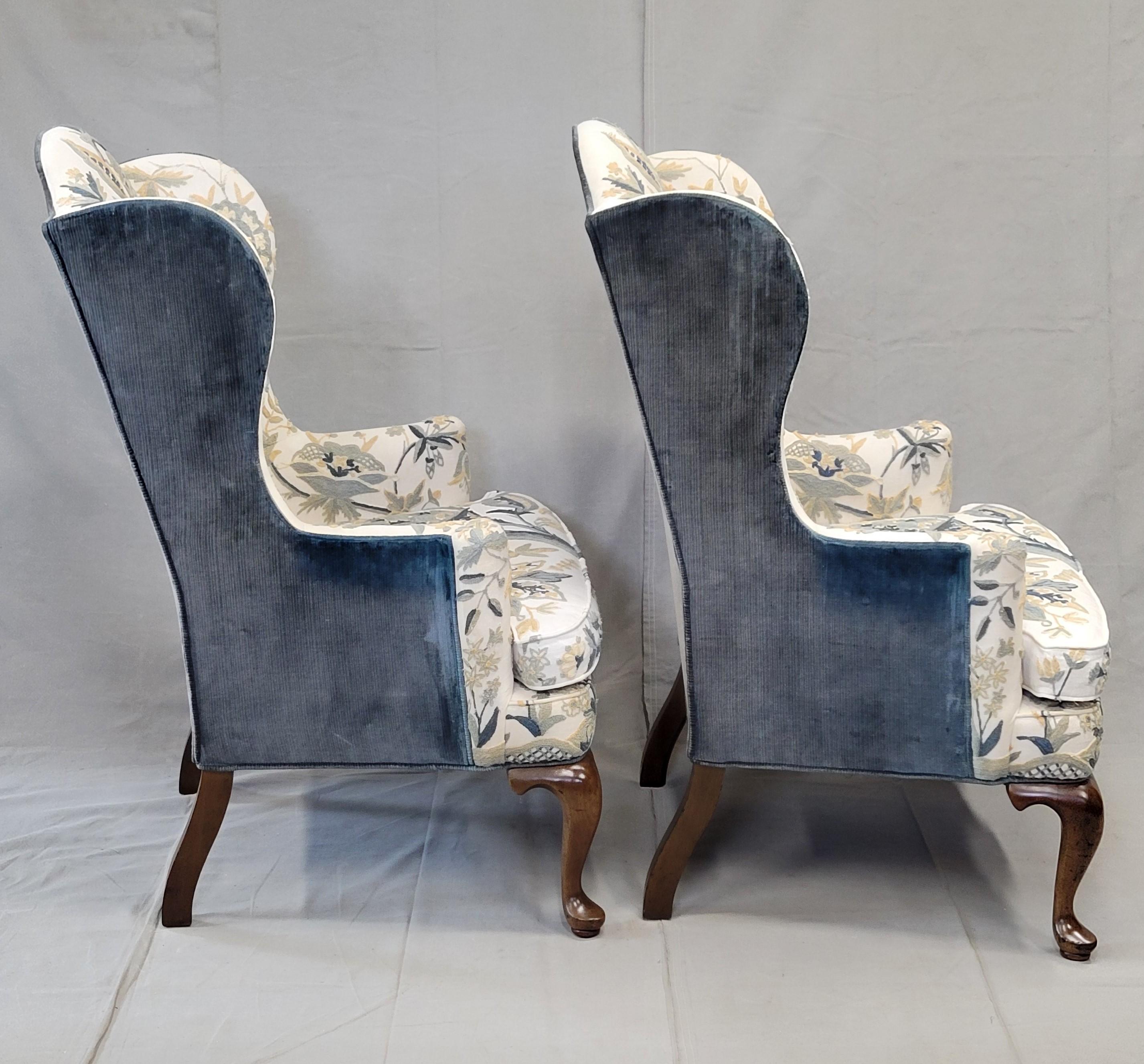 Vintage Woodmark Mary Webb Wood Blue 
