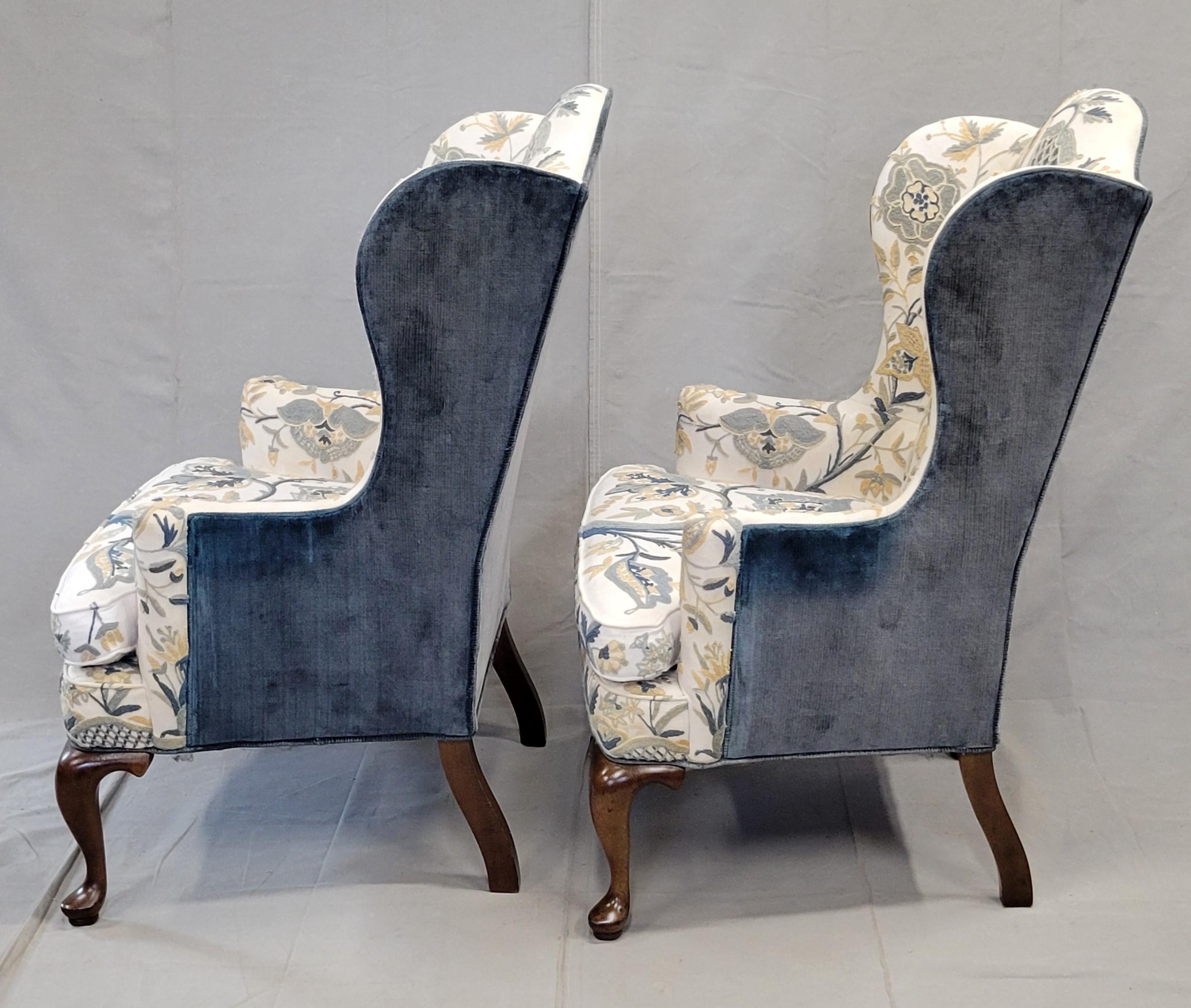Vintage Woodmark Mary Webb Wood Blue 
