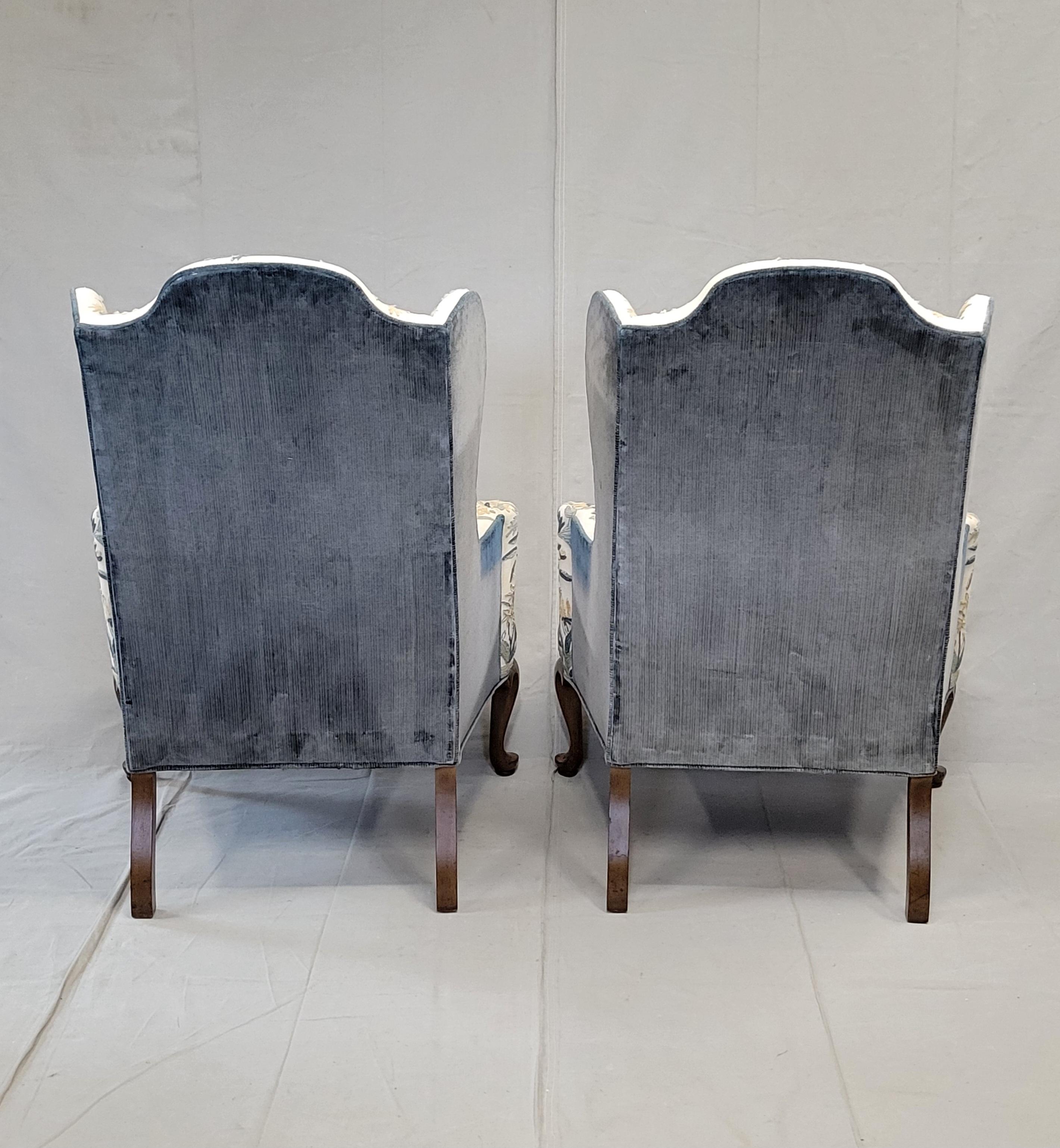 Vintage Woodmark Mary Webb Wood Blue 