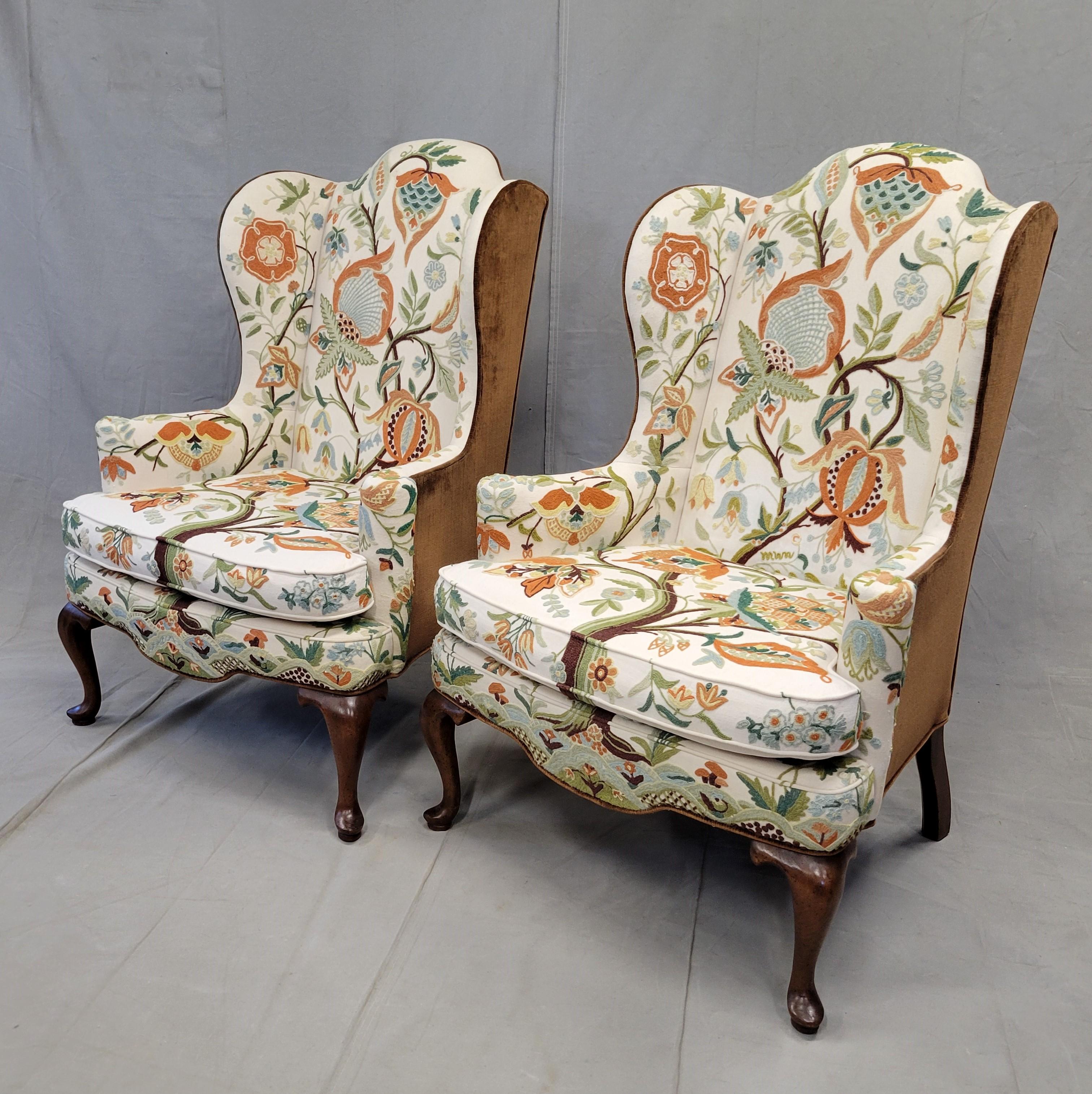 A beautiful pair of Woodmark, Mary Webb Wood 
