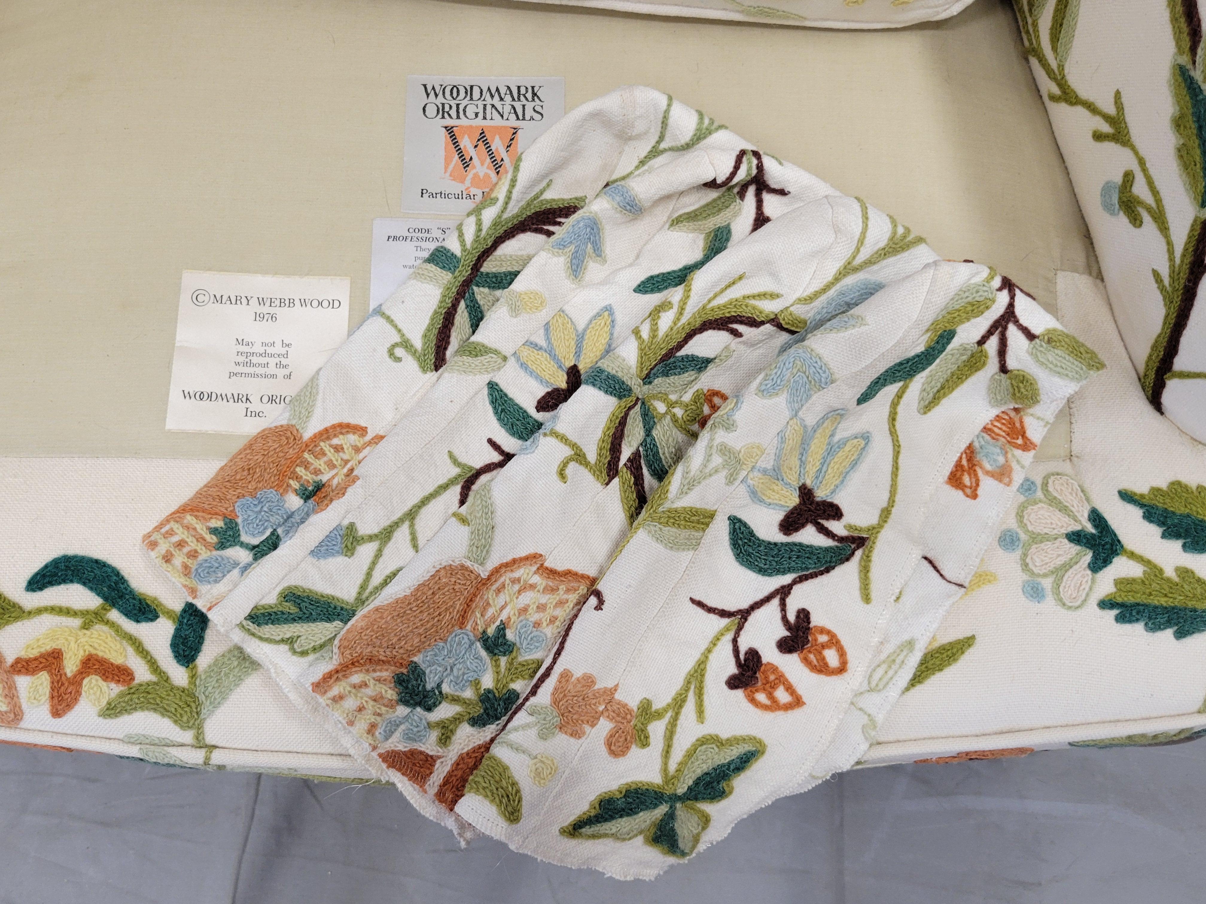 Late 20th Century Vintage Woodmark Mary Webb Wood 