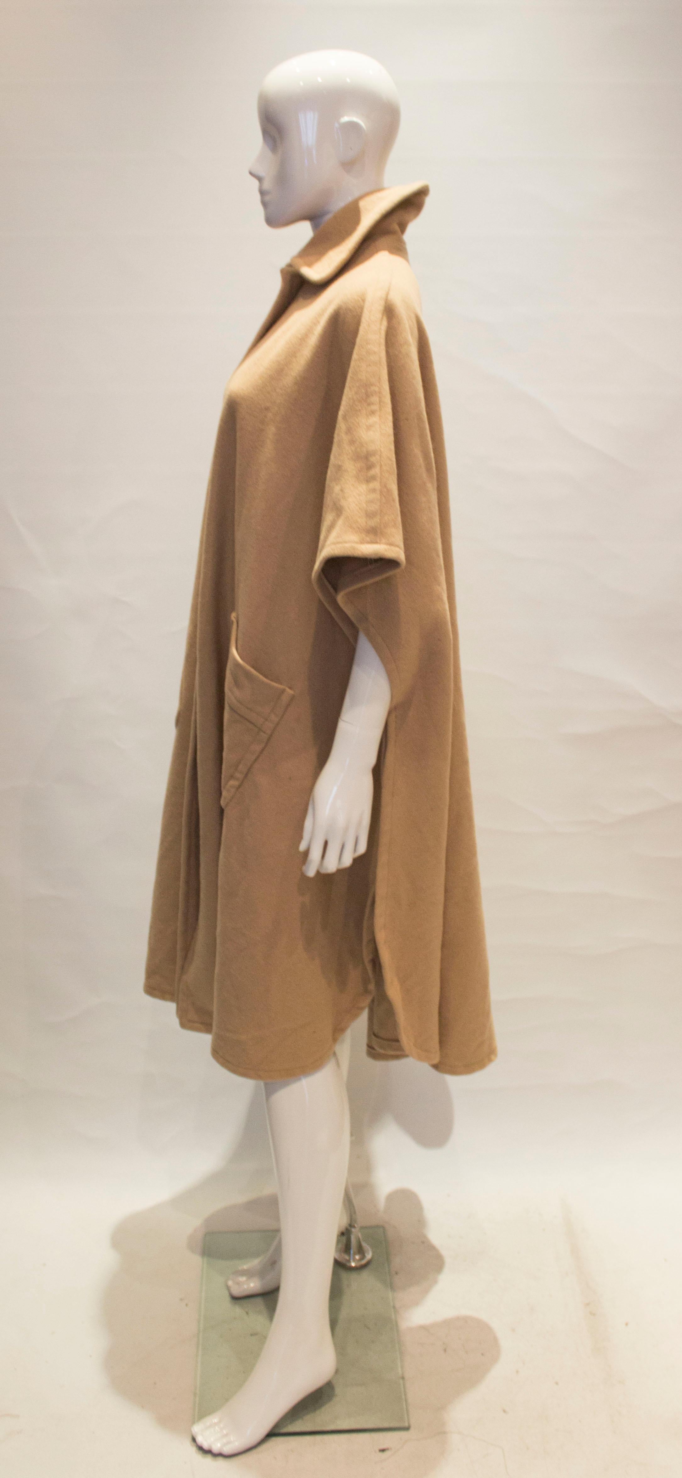 Women's Vintage Wool Cape  For Sale