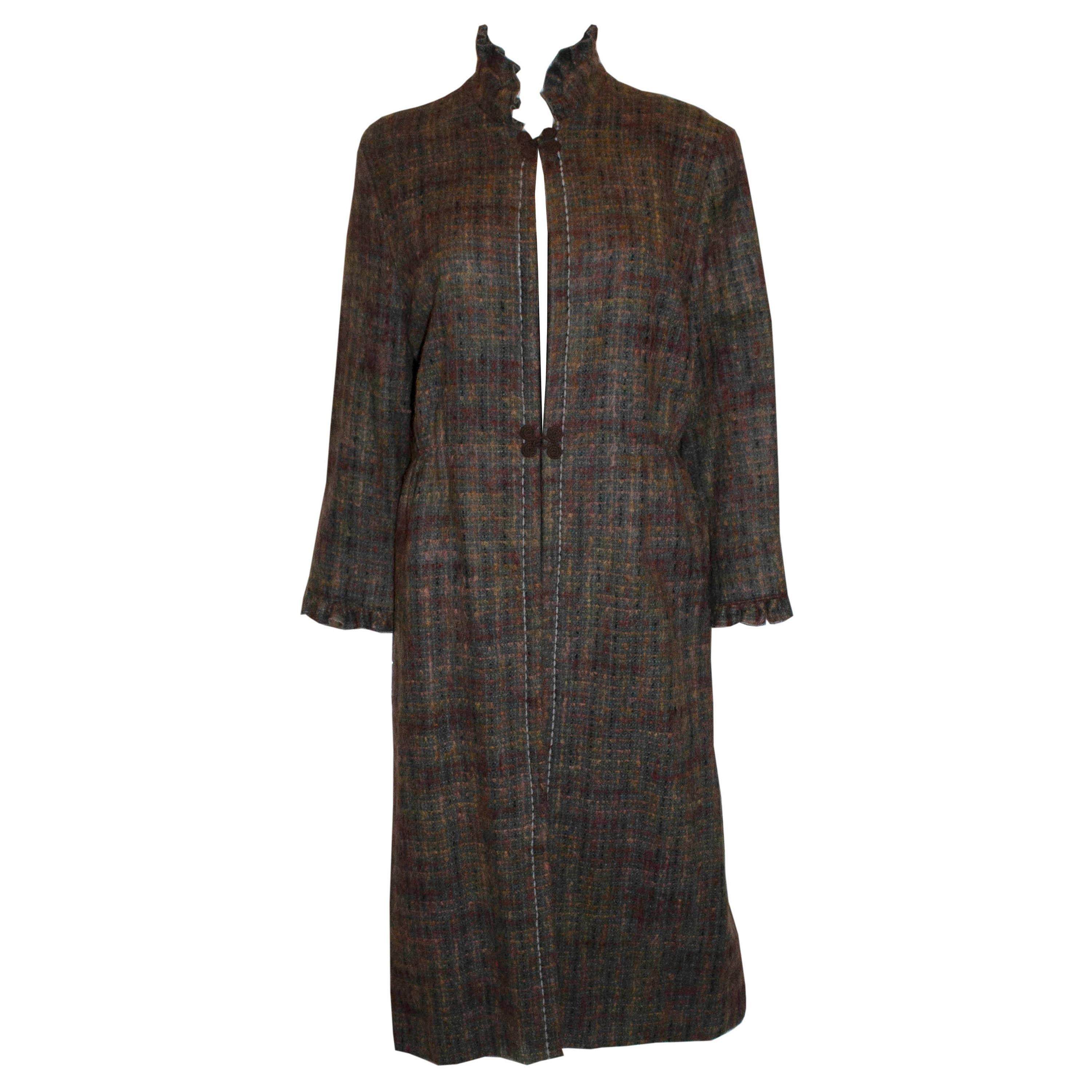 Vintage Wool / Mohair Coat For Sale