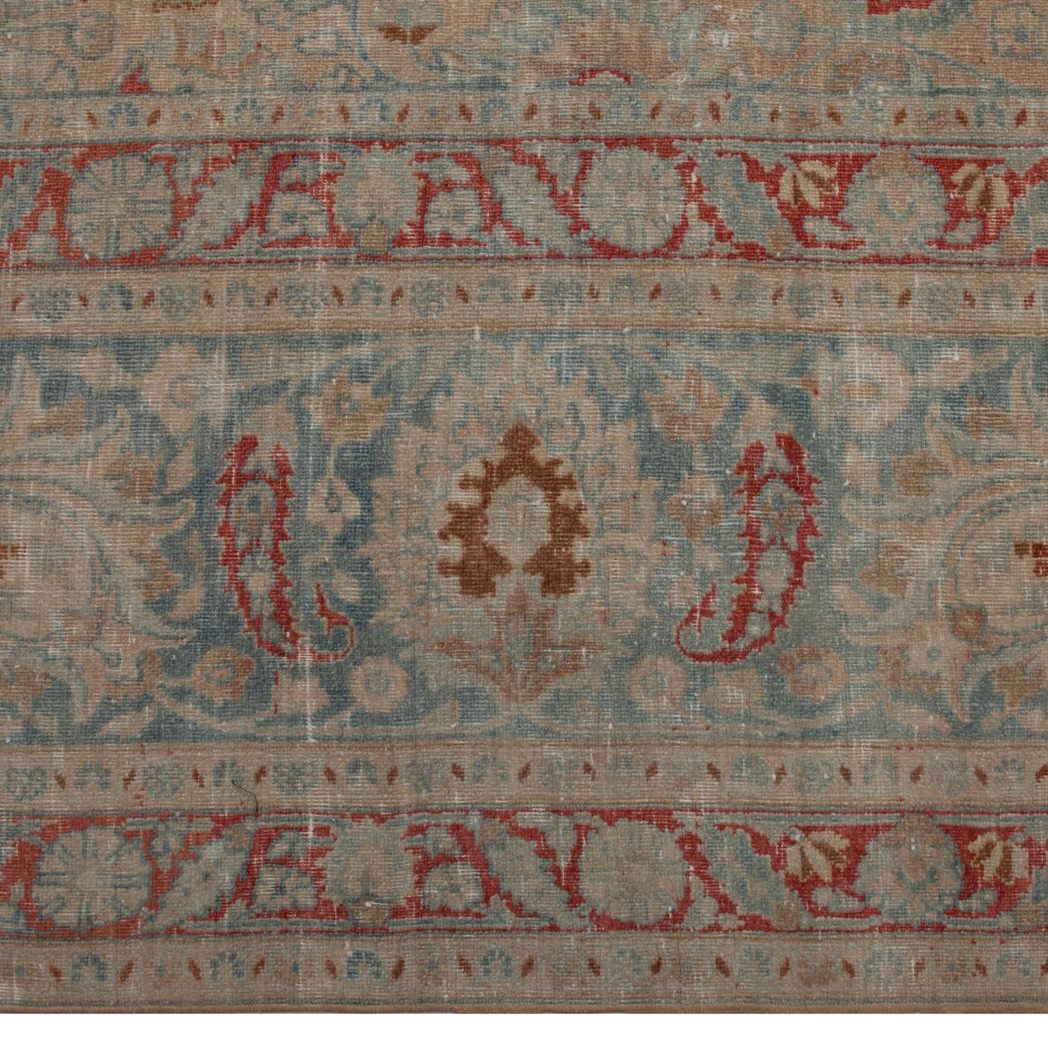 Turkish abc carpet Vintage Amritsar Wool Rug - 13'2