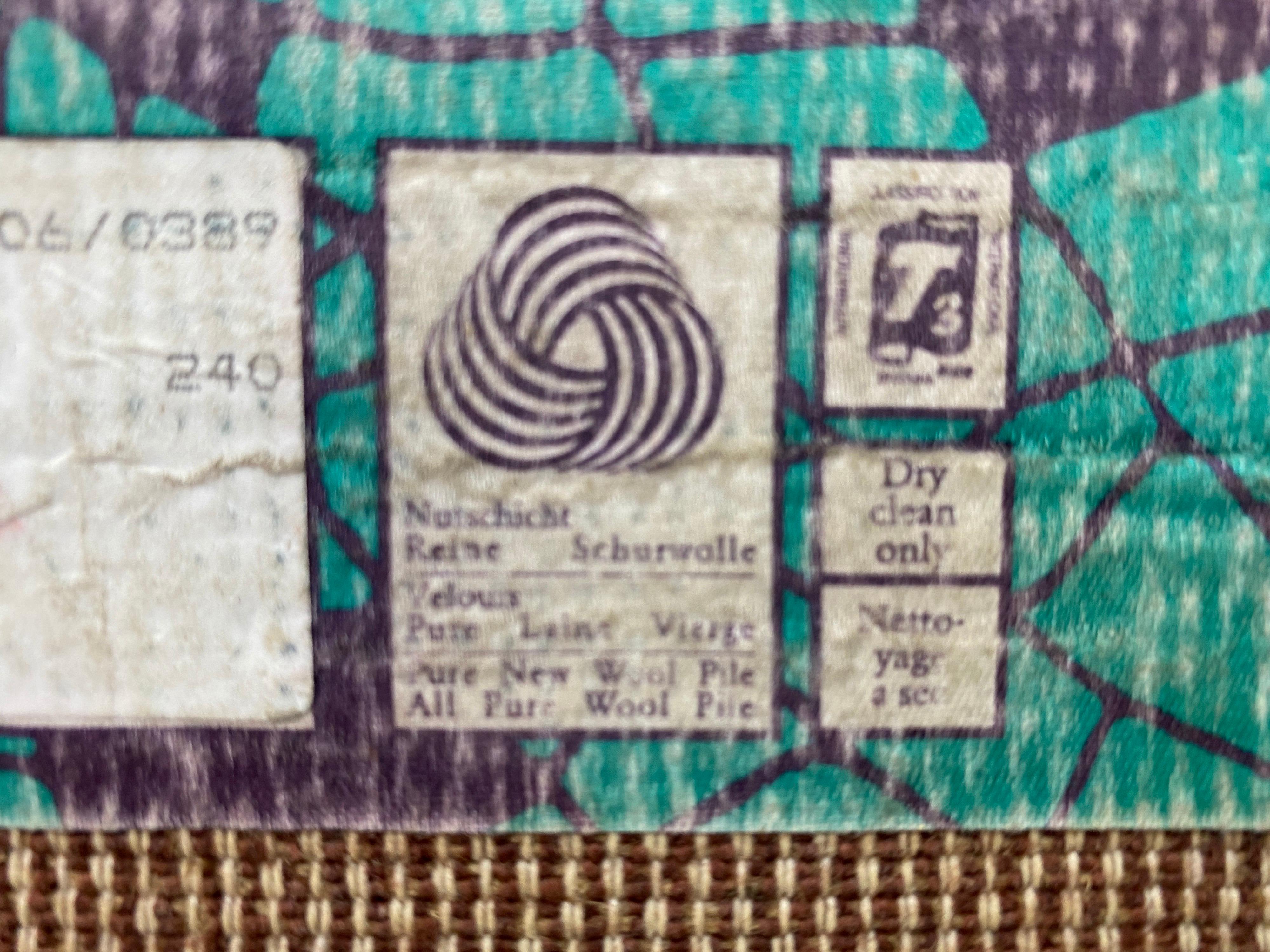 Tapis en laine vintage, circa 1970-1980 en vente 1