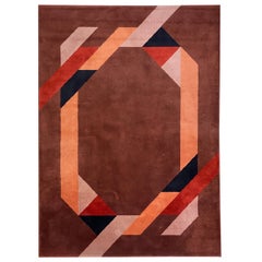 Tapis en laine vintage, circa 1970-1980