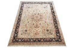 Vintage Wool & Silk Tabriz