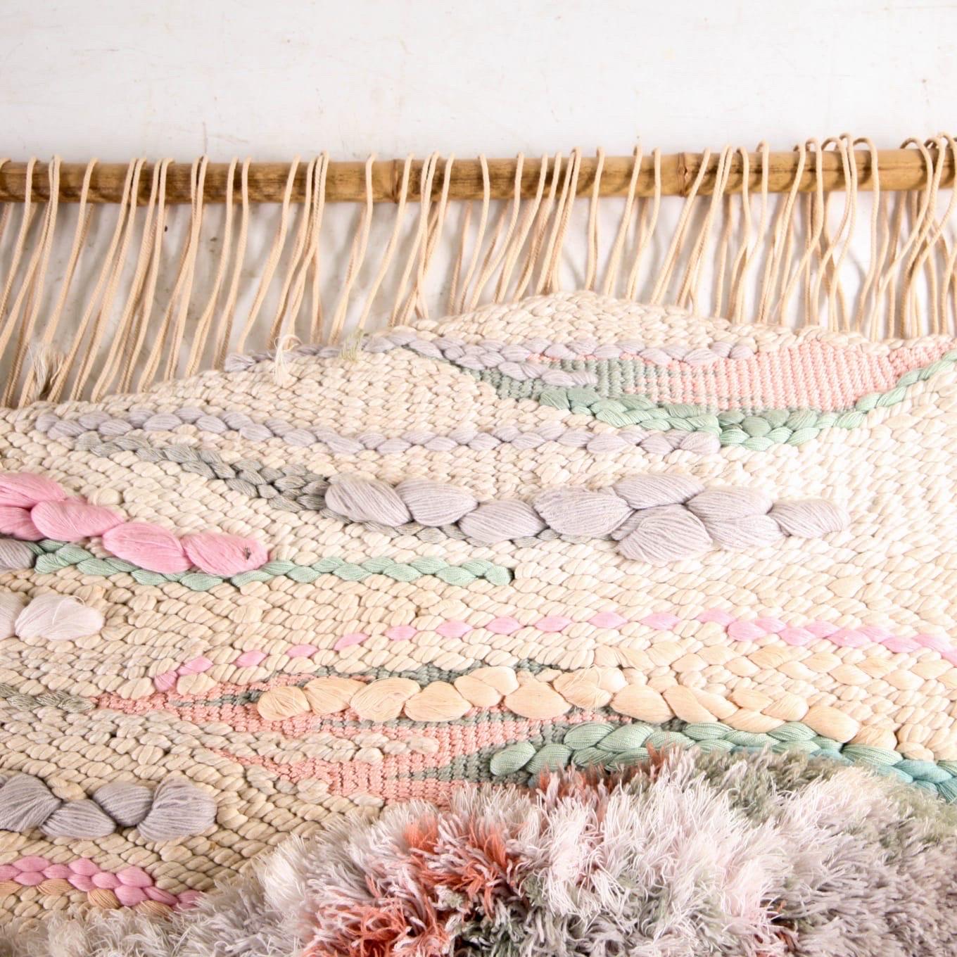 Late 20th Century Vintage wool tapestry