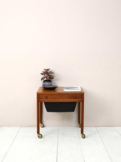 Vintage Wool Trolley in Teak