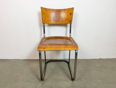 Chaise d'atelier vintage, années 1960