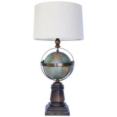 Vintage World Globe Lamp