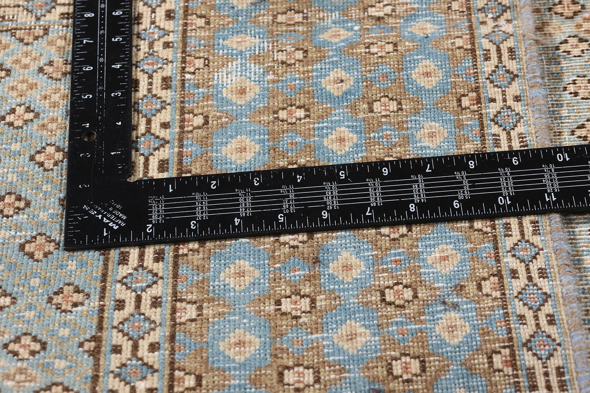 Tappeto persiano Kerman del 1950 con stile rustico moderno In condizioni buone in vendita a Dallas, TX