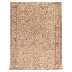 Vintage-Worn Persian Malayer Rug, Tonal Elegance Meets Timeless Appeal