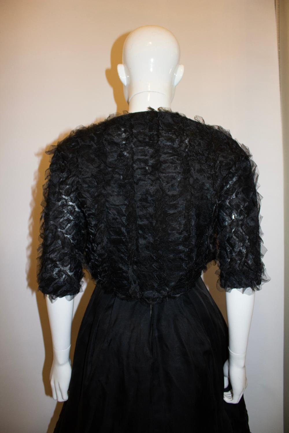 Robe et boléro Worth vintage en vente 1