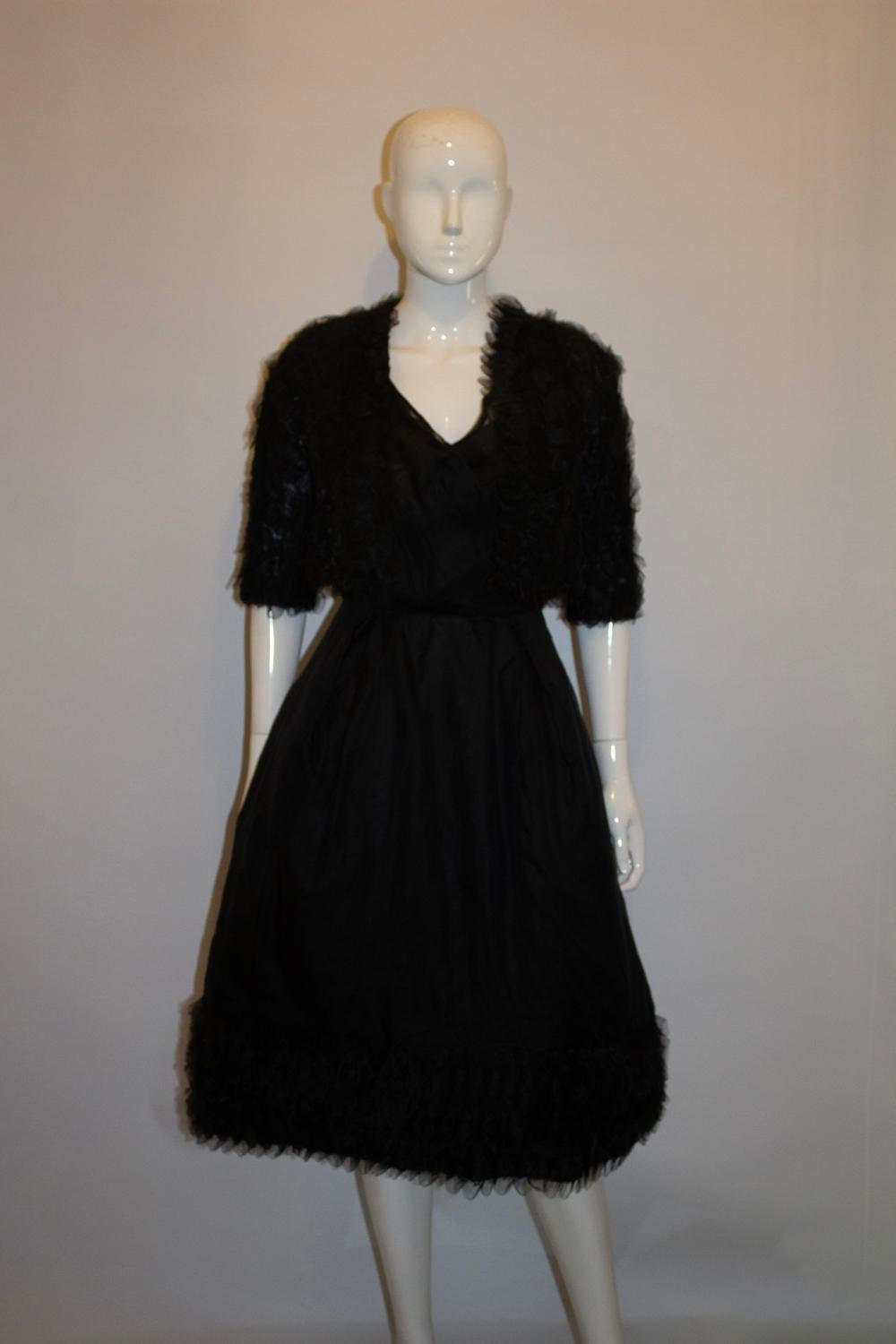 Robe et boléro Worth vintage en vente 2