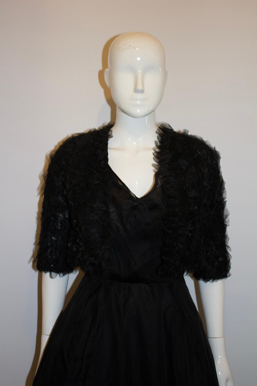 Robe et boléro Worth vintage en vente 4