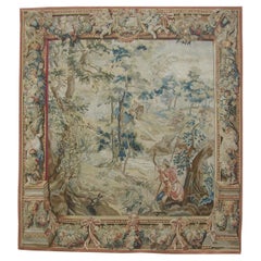 Vintage Woven Forrest Tapestry 7.2X6.0