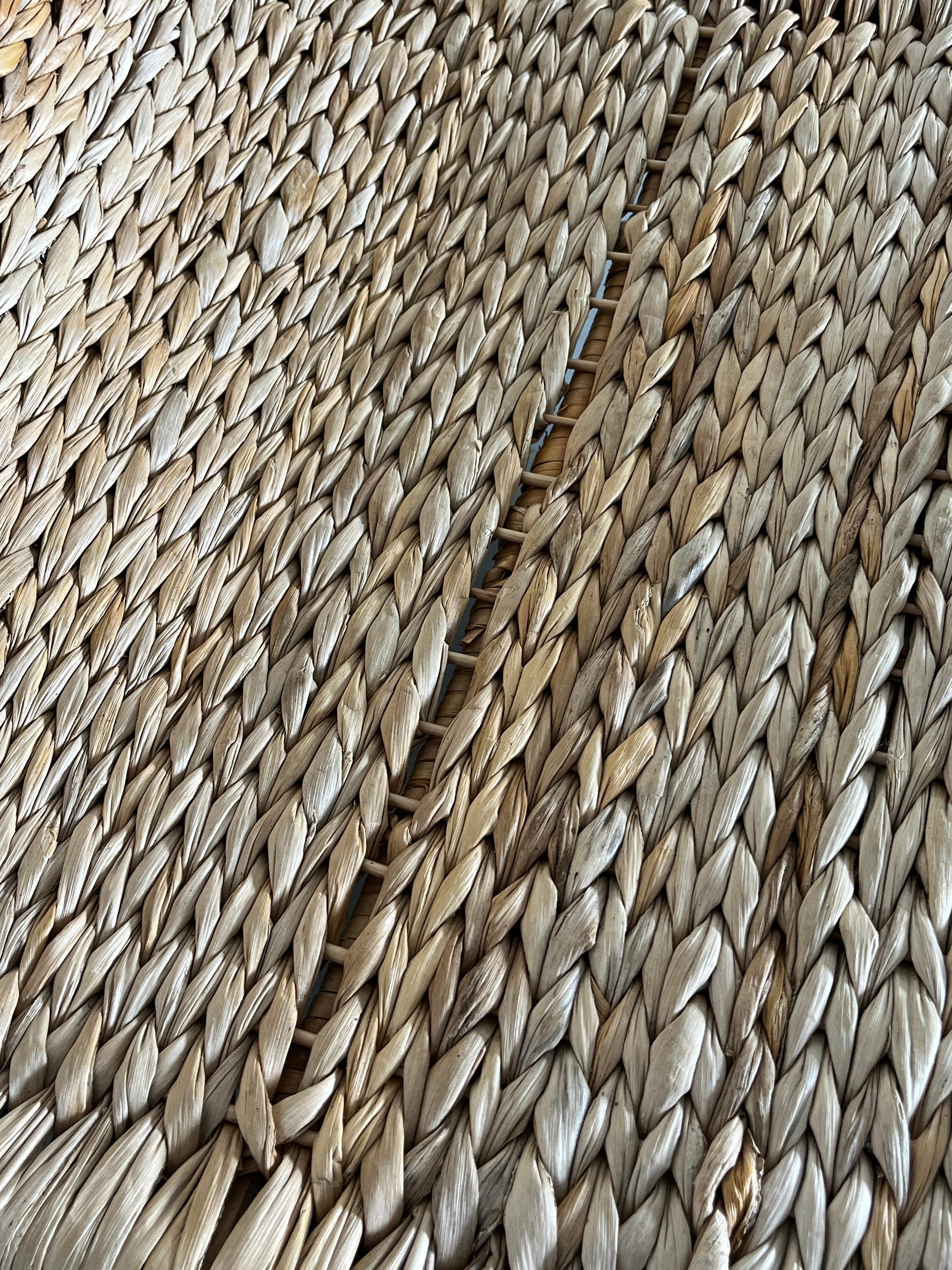 Vintage Woven Lounge Chair or Chaise Longue after P3 Chair by Tito Agnoli, 1980s 5