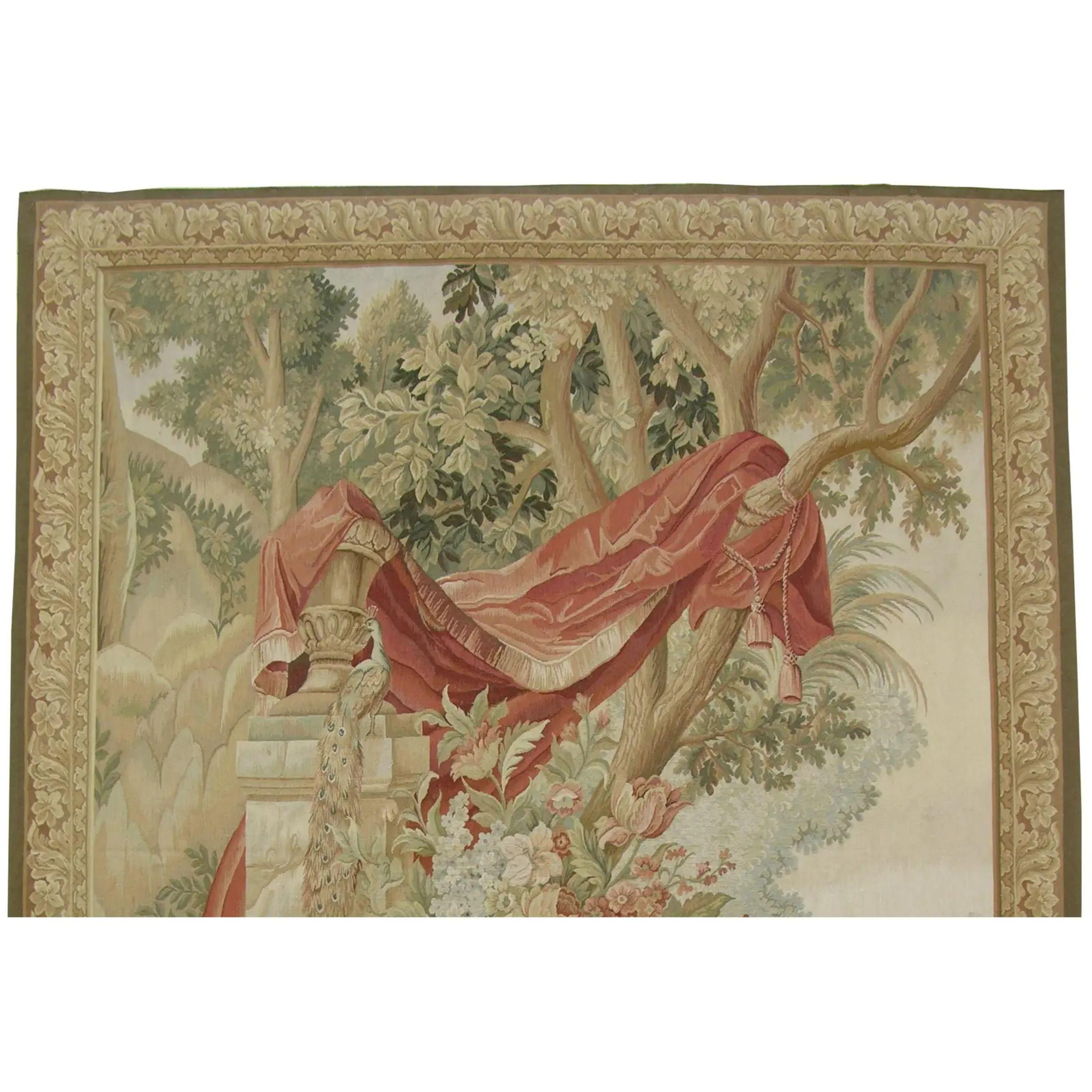 Tapiz Escena Tejida Vintage 7.5X6.0 Imperio en venta