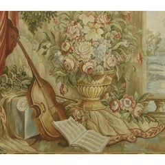 Arazzo vintage con natura morta 7,0X5,65
