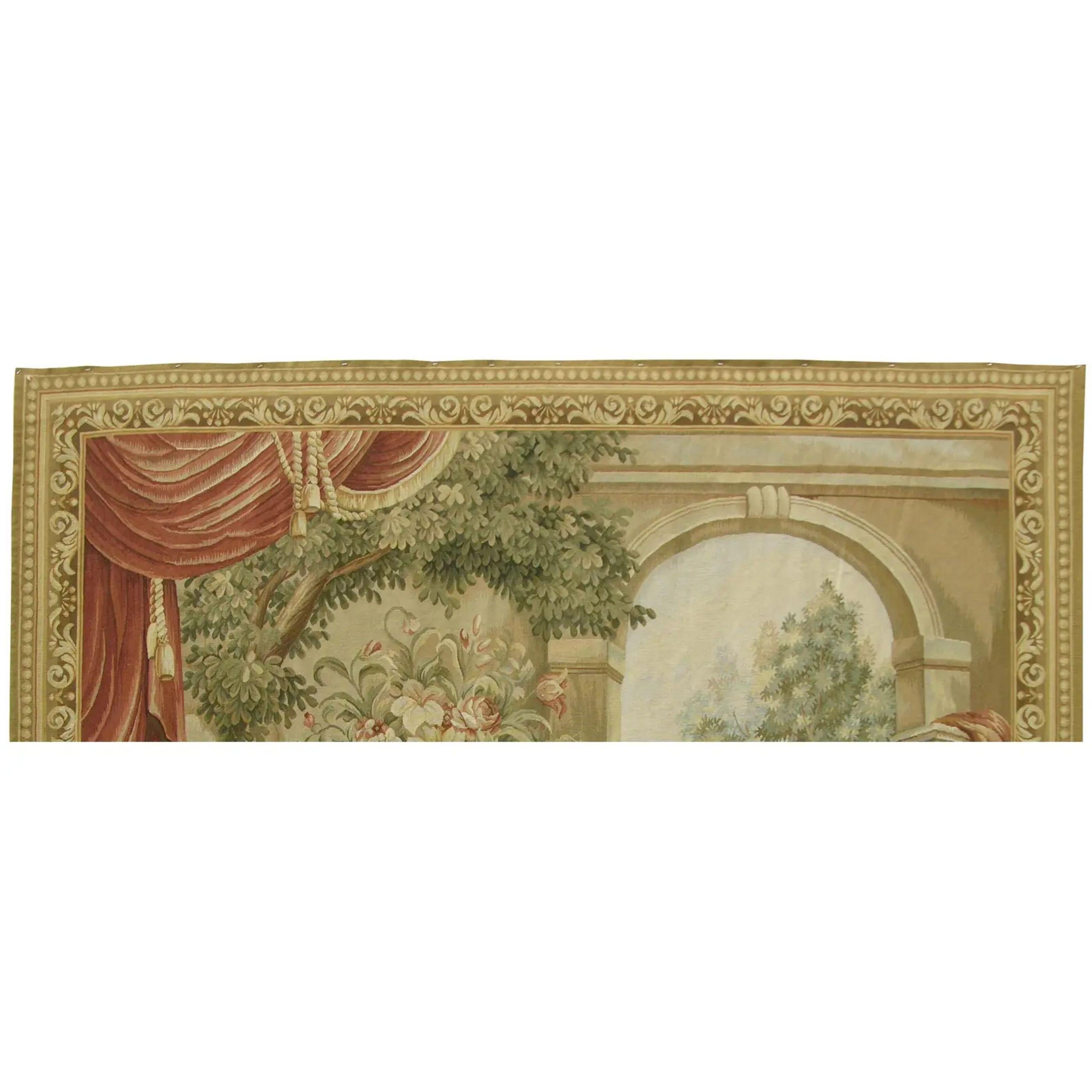 Empire Vintage Woven Still Life Tapestry 7.0X5.65 For Sale