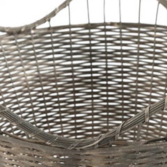 Vintage Woven Wire Basket