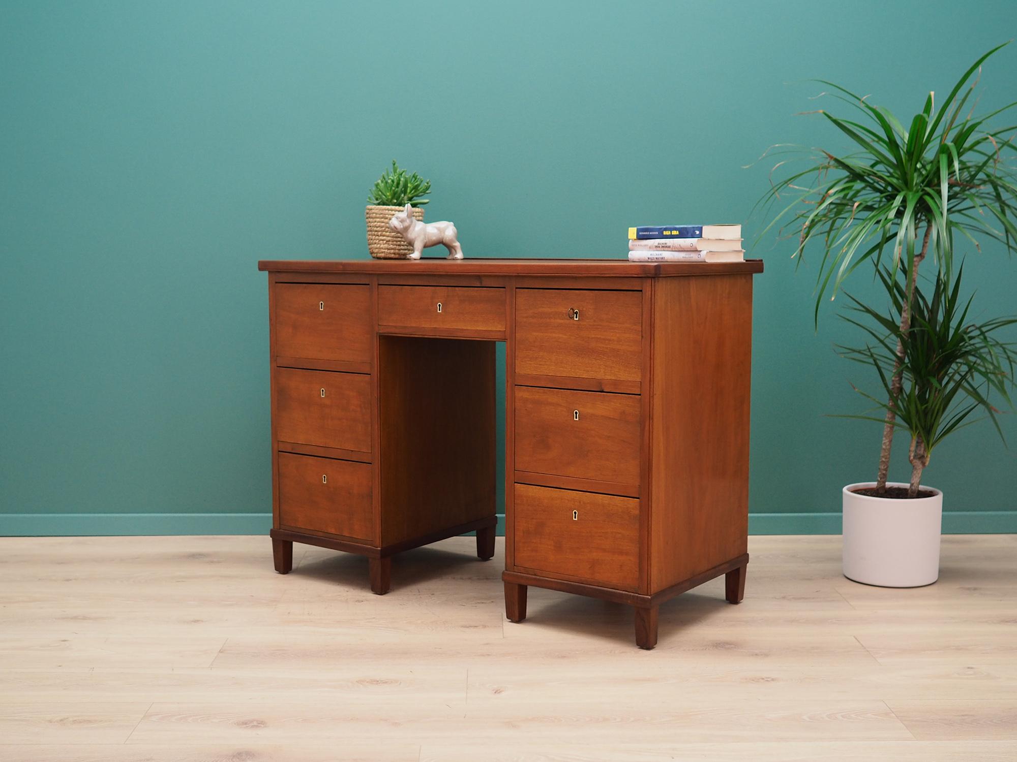 Teak Vintage Writing Desk 1960s-1970s Danish Design For Sale