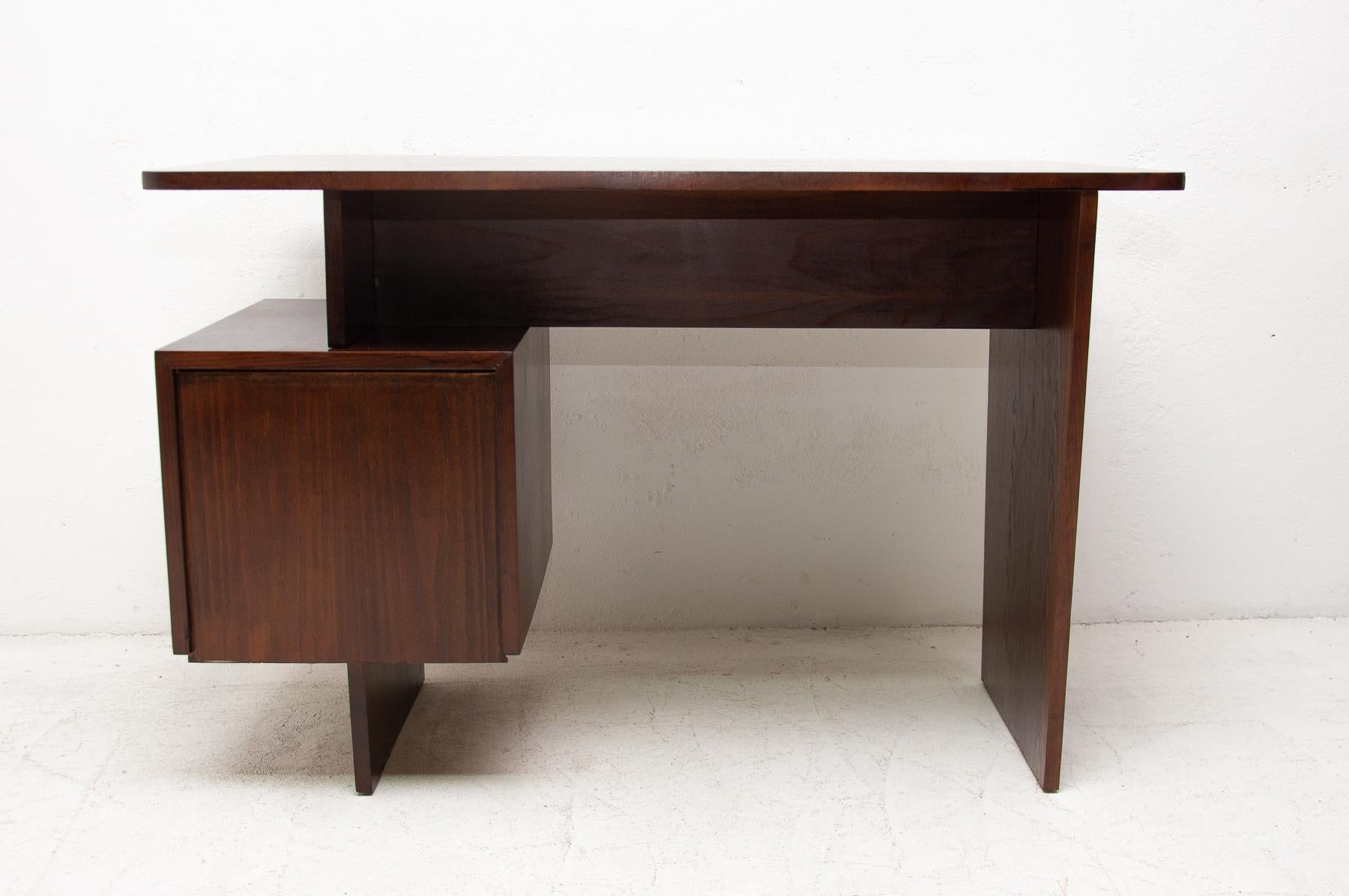 Vintage Writing Desk by Bohumil Landsman, 1970s, Czechoslovakia 11