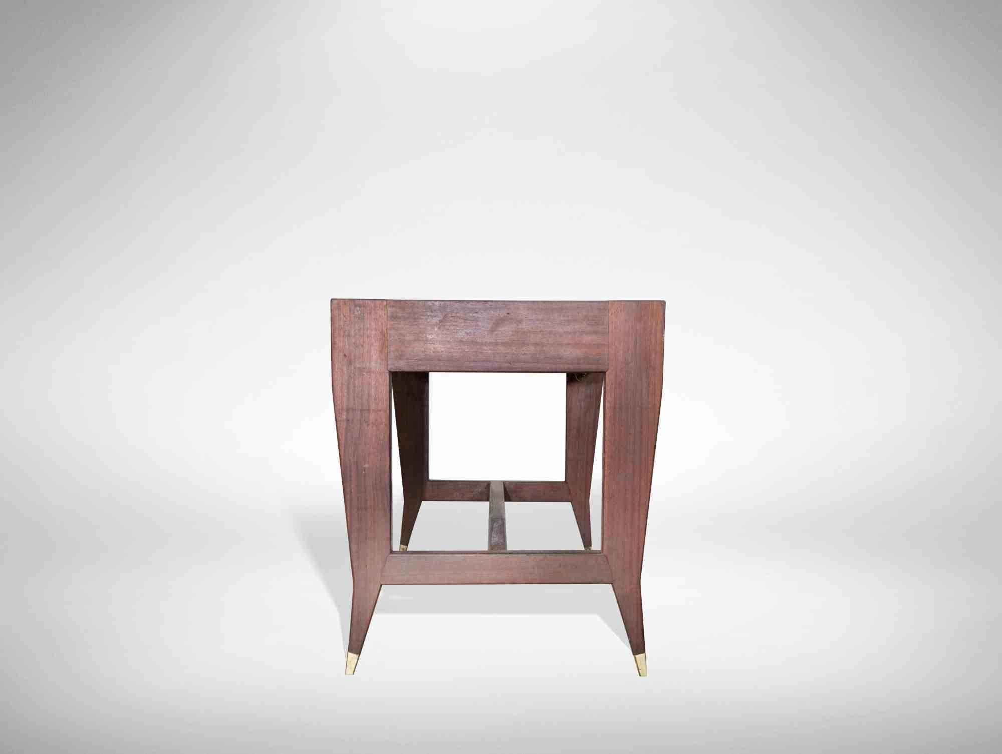 Vintage Writing Desk by Gio Ponti, Italy, 1950s In Good Condition In Roma, IT