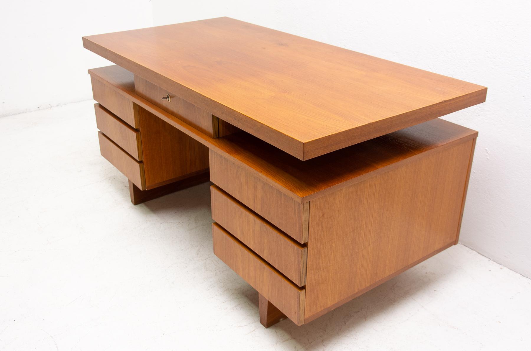 Wood Vintage Writing Desk from Germany, 1970s