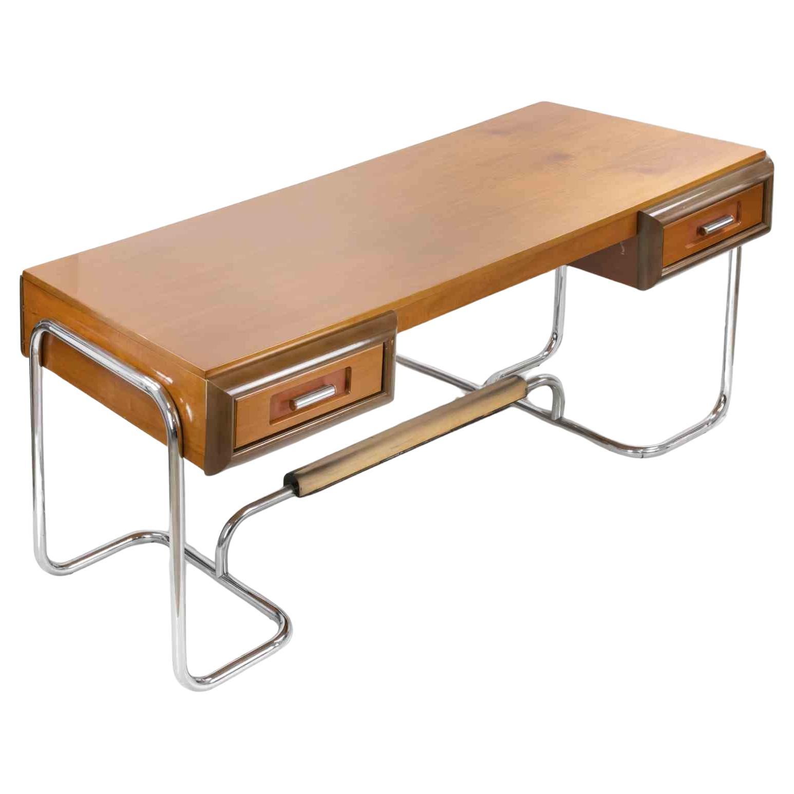 Vintage Writing Desk Italian Production, 1960s