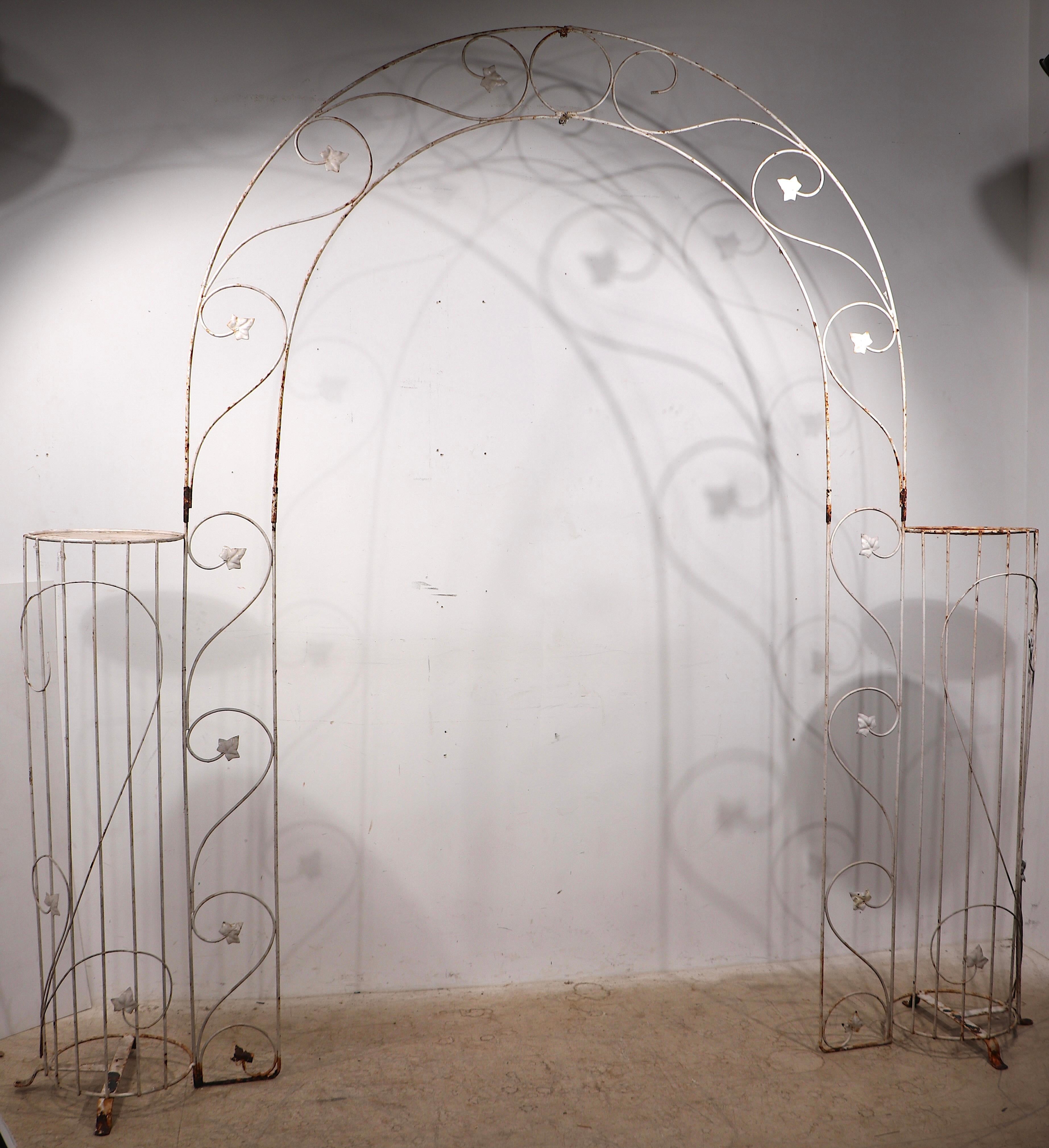 Arco de boda de hierro forjado vintage en venta 2