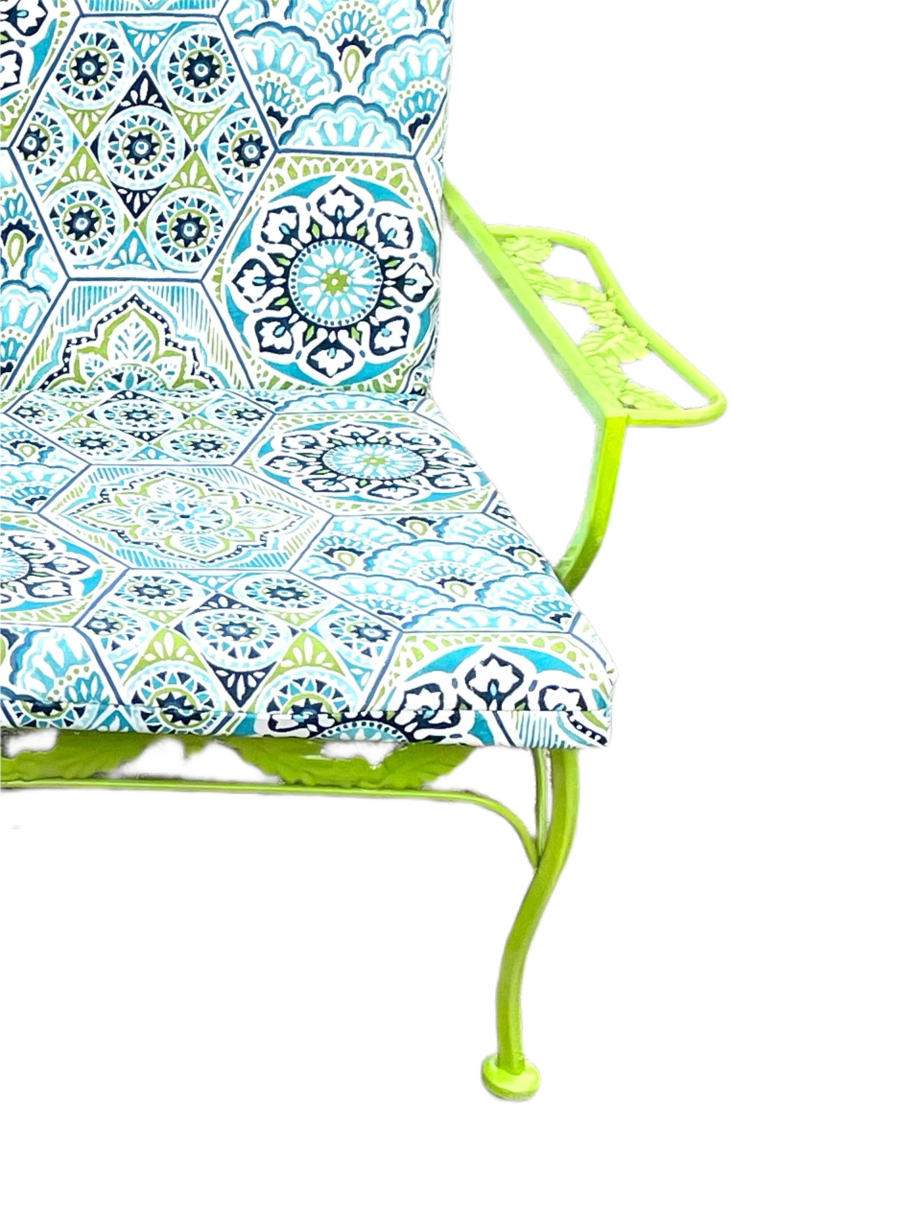 wrought iron chair cushions