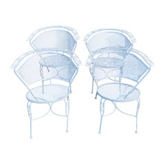 Vintage Wrought Iron Patio Chairs