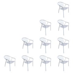 Retro Wrought Iron Patio Chairs