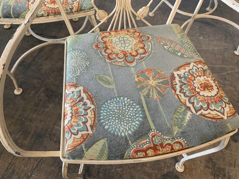 Vintage Wrought Iron Patio Dining Set For Sale at 1stdibs (768 x 576 Pixel)