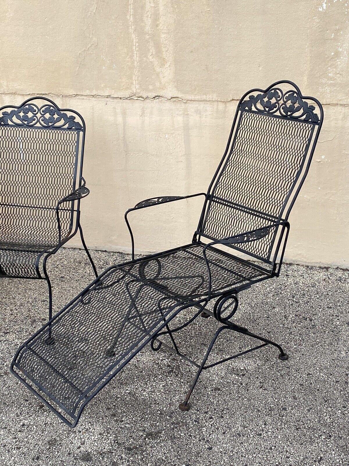 set giardino ferro battuto usato