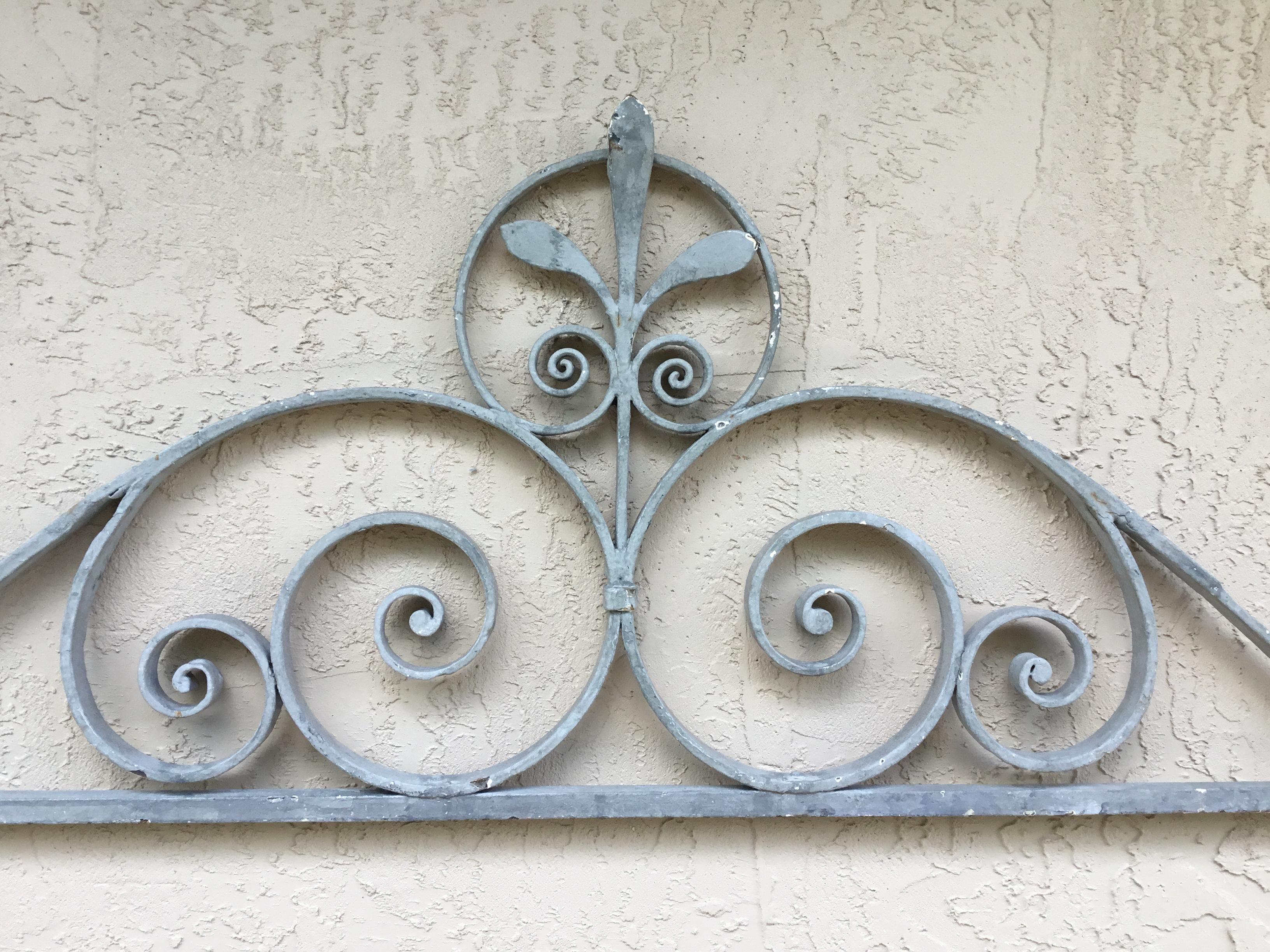 Vintage Wrought Iron Wall Hanging at 1stDibs vintage wrought iron