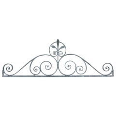 Vintage Wrought Iron Wall Hanging
