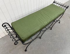 Vintage Wrought Iron Window Bench