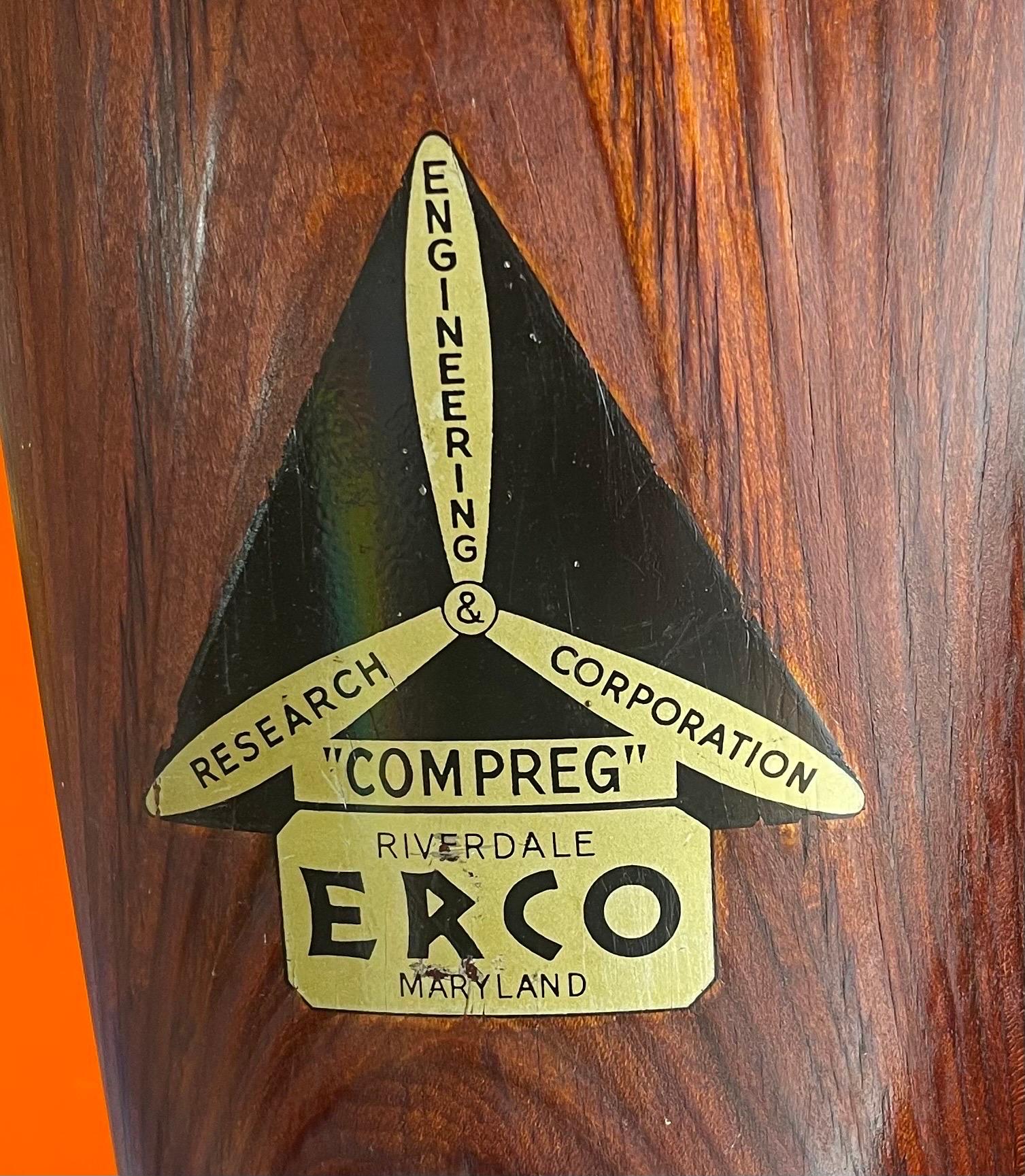 Vintage WWII Compreg Propeller Blade by ERCO For Sale 3