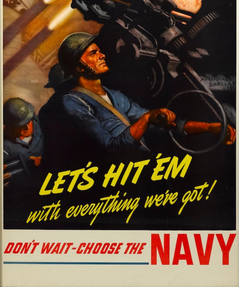 navy recruiting slogan