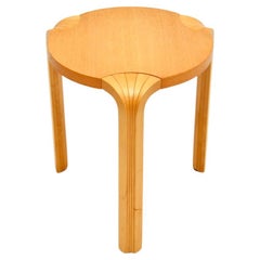 Vintage X600 Bentwood Stool by Alvar Aalto for Artek