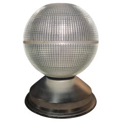 Vintage XL 50cm Holophane Parisian lighting, 1950s