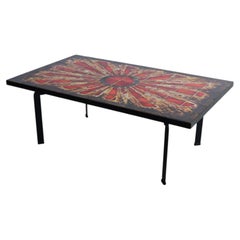 Vintage Xl Coffee Table by Knud Michel