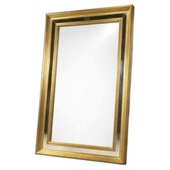 Vintage xl giltwood mirror, 1970s