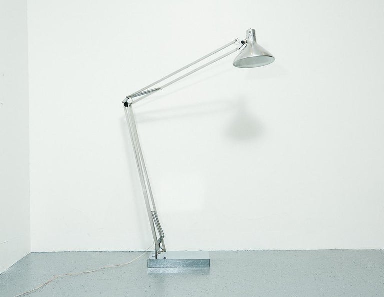 Vintage Extra Large Luxo Floor Lamp at 1stDibs