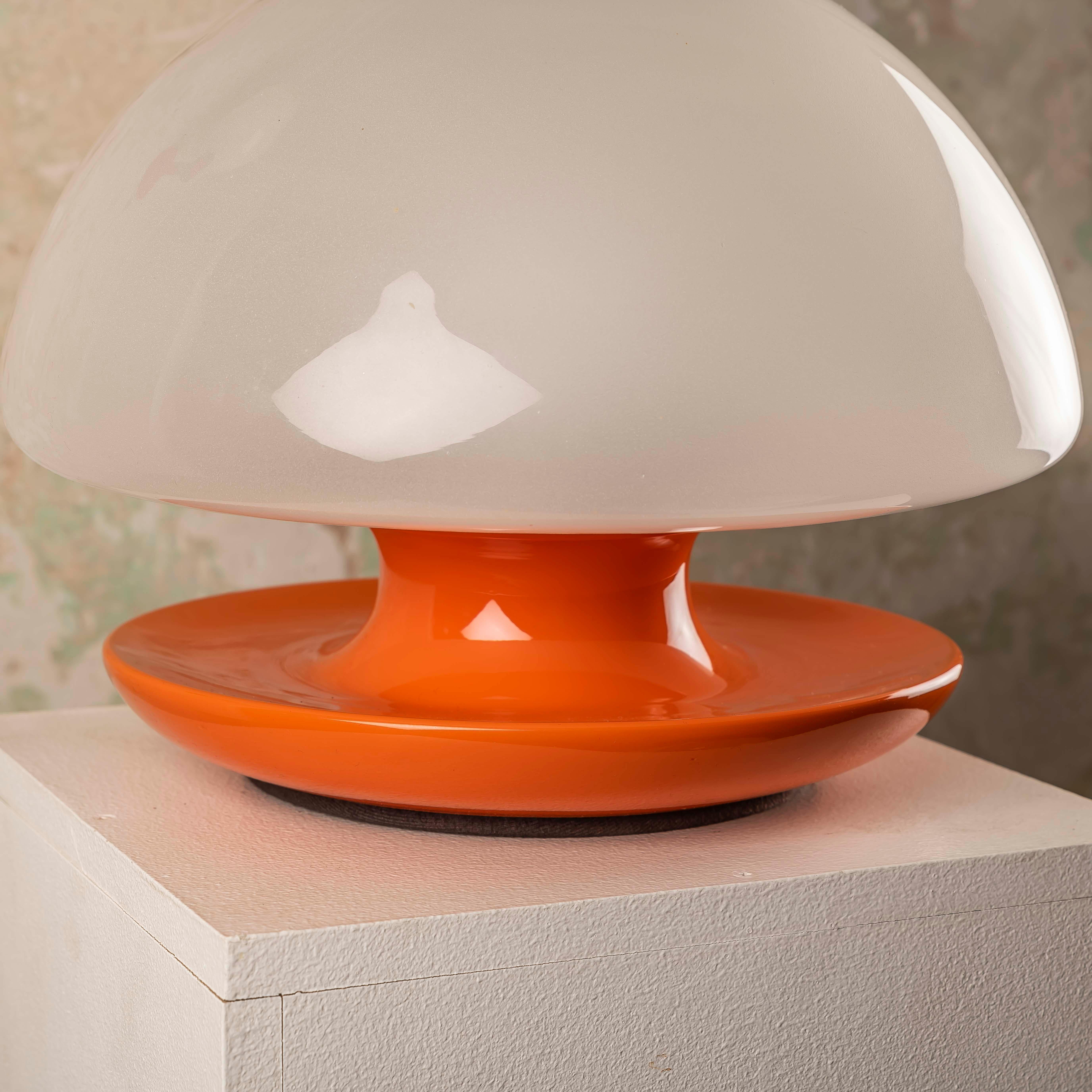 Vintage XL Mushroom lamps by Vittorio Balli & Romeo Ballardini for Sirrah 1970s 3