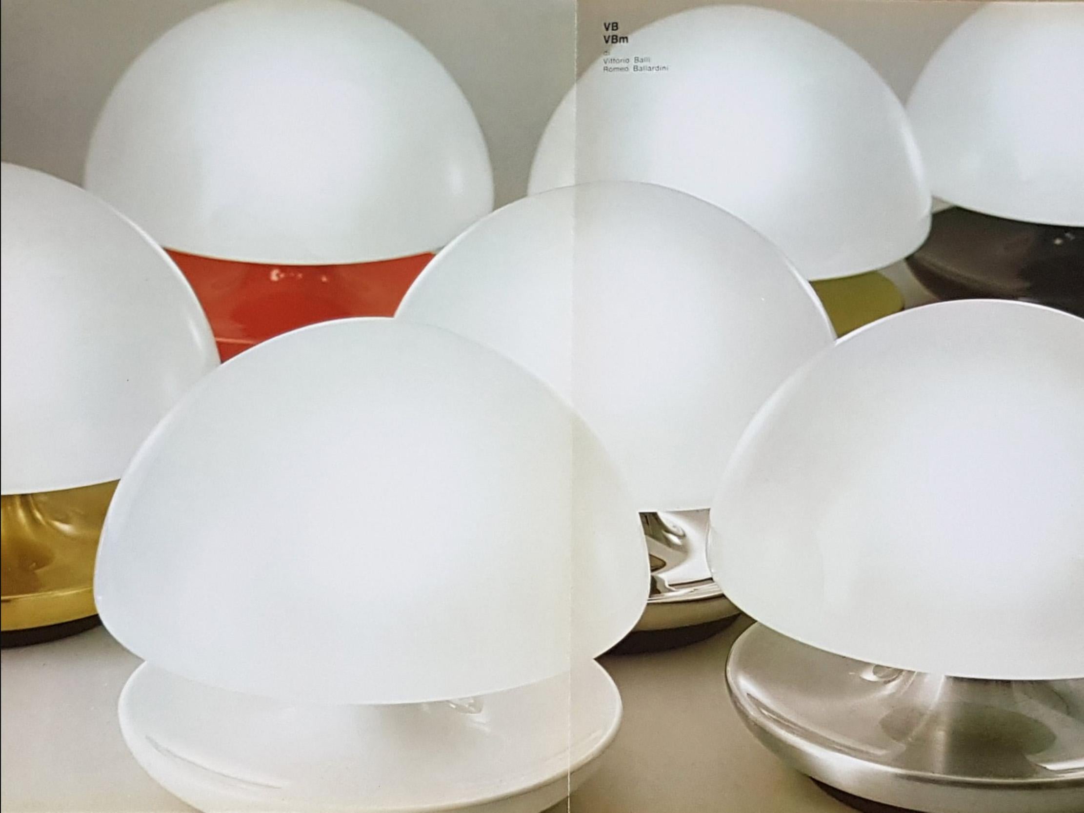 Vintage XL Mushroom lamps by Vittorio Balli & Romeo Ballardini for Sirrah 1970s 4