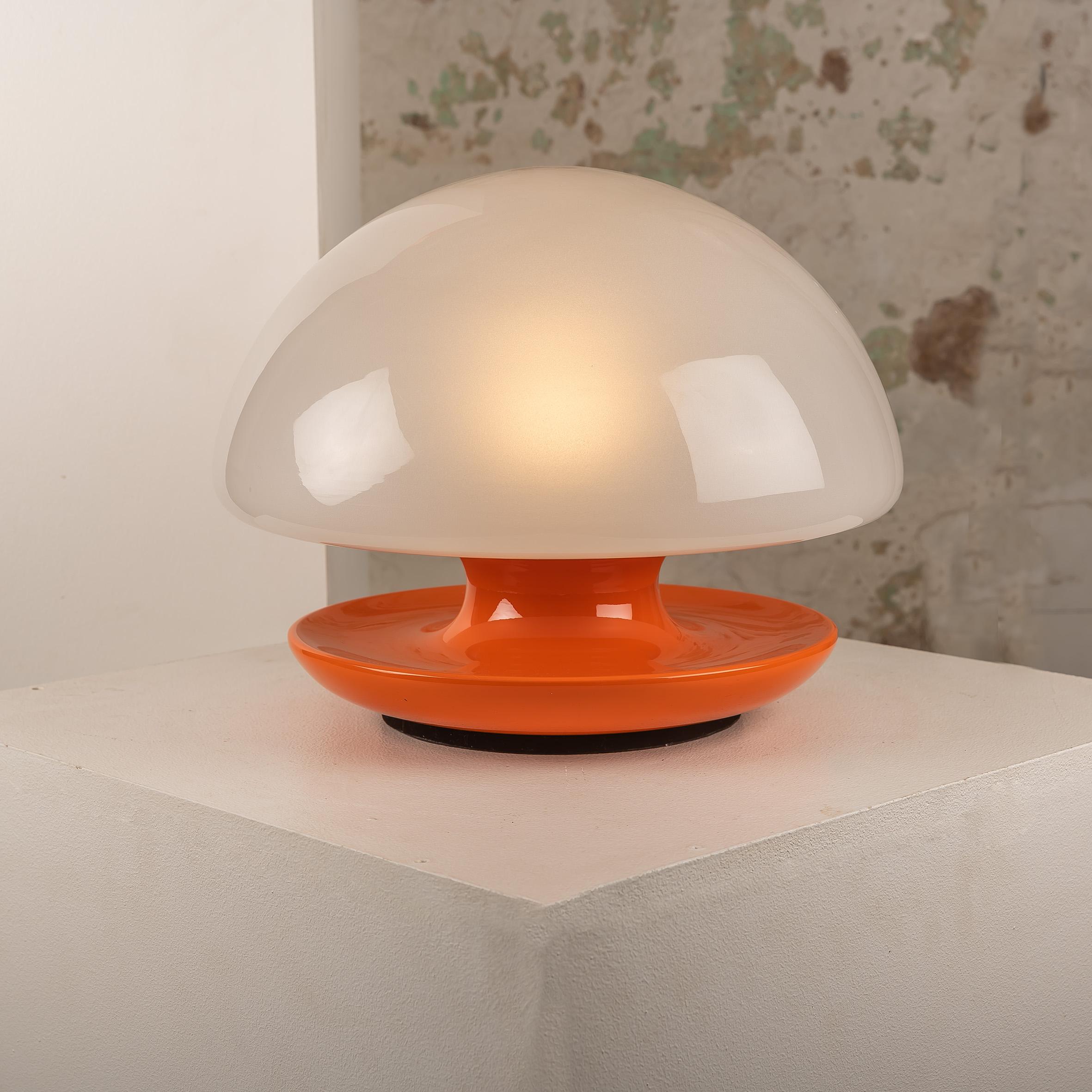 Metal Vintage XL Mushroom lamps by Vittorio Balli & Romeo Ballardini for Sirrah 1970s